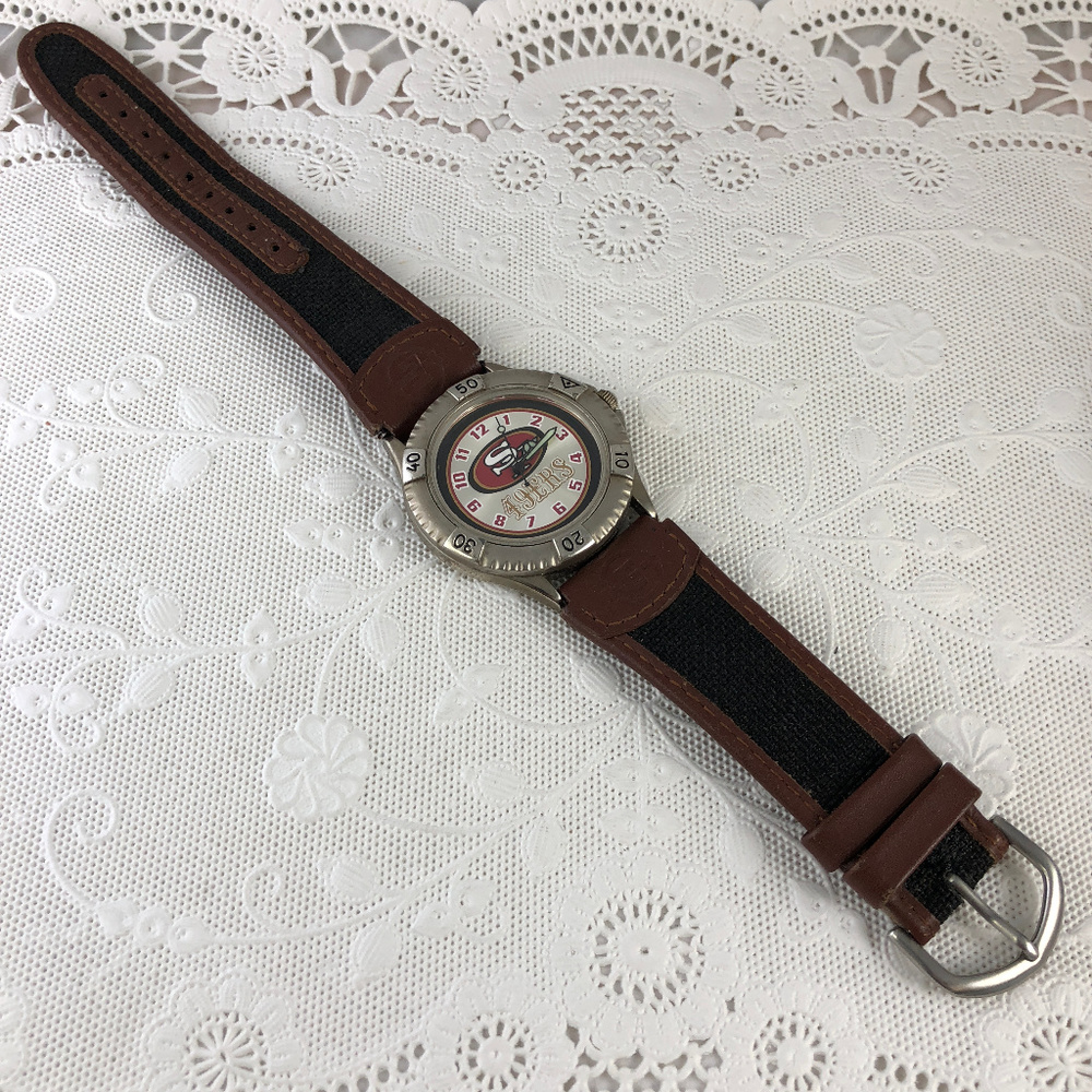Vintage San Francisco 49ER's Football NFL Watch - Picture 4 of 6